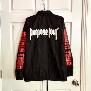 Justin Bieber Purpose Tour STAFF jacket